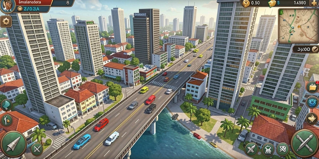 Grafis permainan yang menawan dan detail.