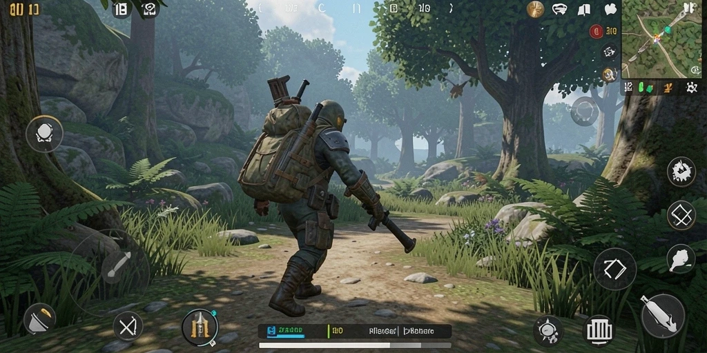 Screenshot 3 menunjukkan interaksi multiplayer yang menyenangkan.